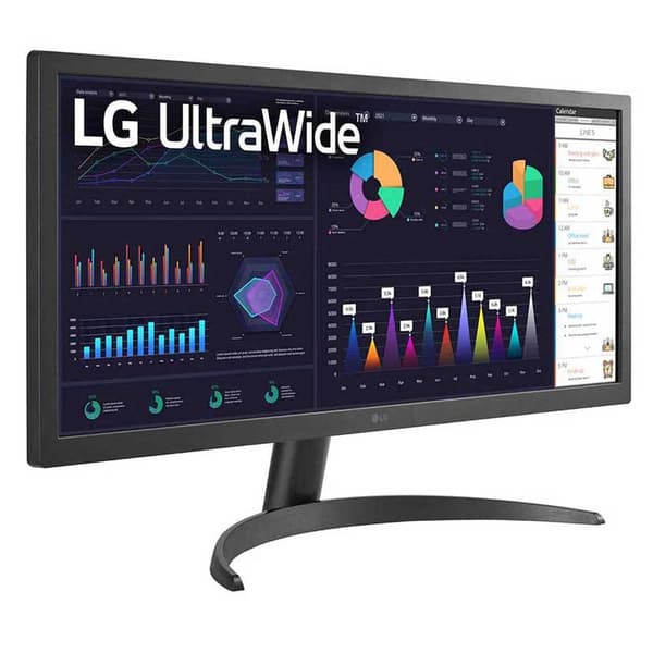 Lg Overvåge 26wq500-b 25.7´´ Full Hd Ips Led 75hz Søvfarvet One Size / EU Plug