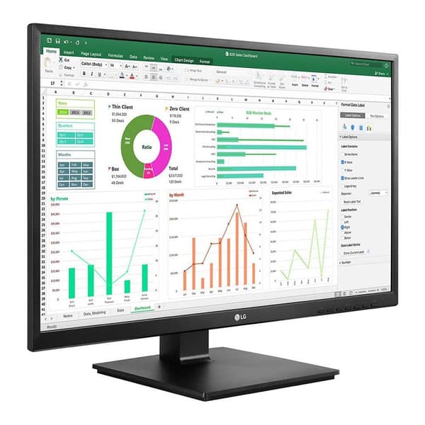 Lg Övervaka 27bn55up-b 27´´ 4k Ips Led Svart