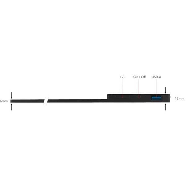 Verbatim Kannettava Kosketusnäyttö Pmt-17 17.3´´ Full Hd Ips Led Musta One Size / EU Plug