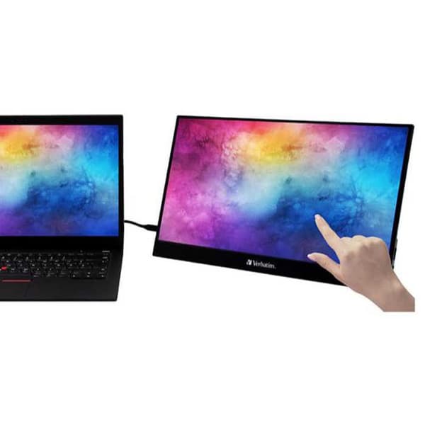 Verbatim Kannettava Kosketusnäyttö Pmt-17 17.3´´ Full Hd Ips Led Musta One Size / EU Plug