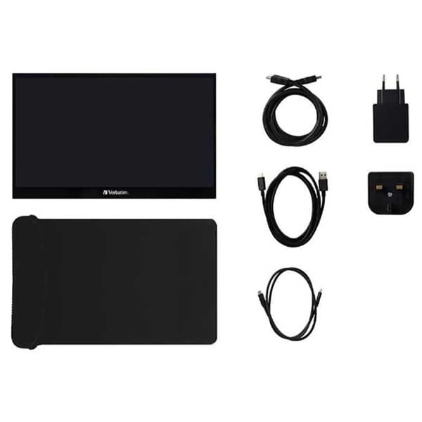 Verbatim Kannettava Kosketusnäyttö Pmt-17 17.3´´ Full Hd Ips Led Musta One Size / EU Plug Svart