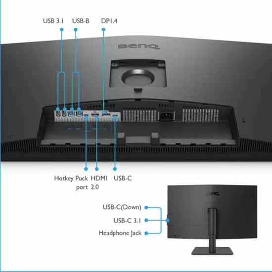 Benq Övervaka Pd3205u 32´´ 4k Ips Led 60hz Svart One Size / EU Plug