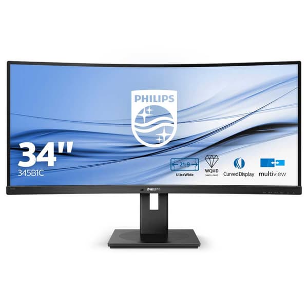 Philips Buet Skærm B-line 345b1c/00 34´´ Va Lcd Ultrawide Rød One Size / EU Plug
