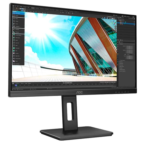 Aoc Spelmonitor 24p2q 23.8´´ Full Hd Led Svart One Size / EU Plug