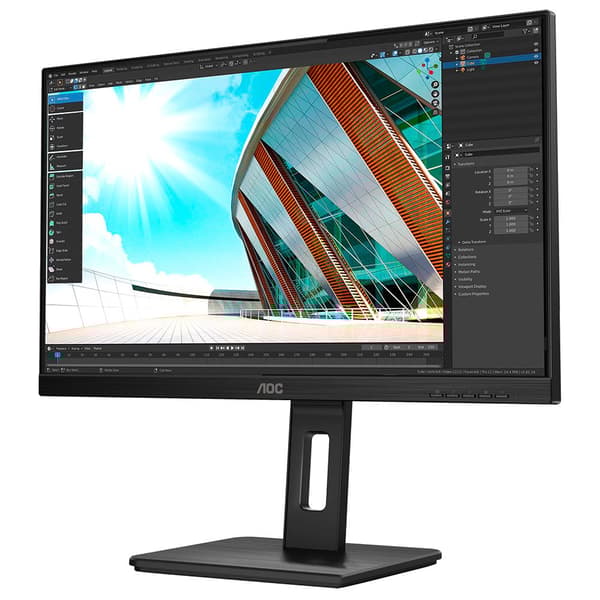 Aoc Spelmonitor 24p2q 23.8´´ Full Hd Led Svart One Size / EU Plug