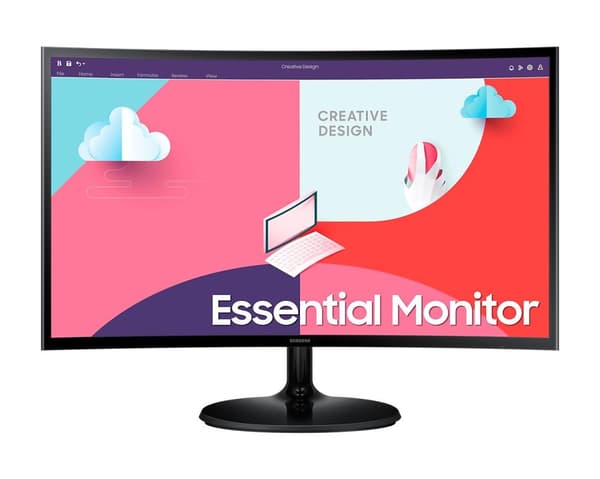 MONITOR 24" SAMSUNG LS24C364EAUXEN "LS24C364EAUXEN" (timbru verde 7 lei)