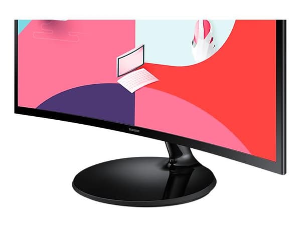 MONITOR 24" SAMSUNG LS24C364EAUXEN "LS24C364EAUXEN" (timbru verde 7 lei) musta