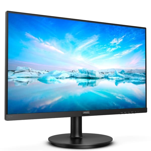 Philips V Line 221V8/00 computerskærm 54,6 cm (21,5") 1920 x 1080 pixels Full HD LED Sort