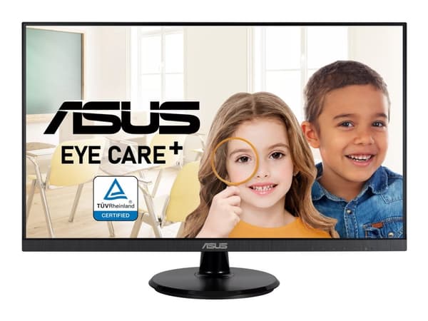 ASUS VA27DQF - LED-skärm - spel - 27" - 1920 x 1080 Full HD (1080p) @ 100 Hz - IPS - 250 cd/m² - 1300:1 - 1 ms - HDMI, DisplayPort - högtalare - svar
