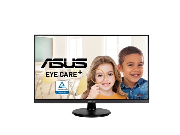 ASUS VA27DQF - LED-skärm - spel - 27" - 1920 x 1080 Full HD (1080p) @ 100 Hz - IPS - 250 cd/m² - 1300:1 - 1 ms - HDMI, DisplayPort - högtalare - svar