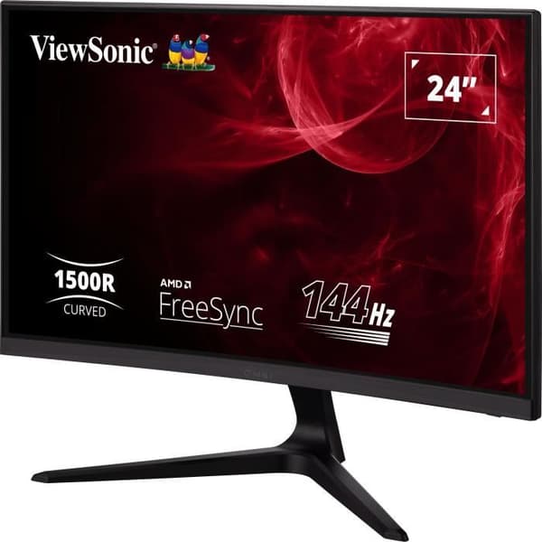 Gaming PC-skärm - VIEWSONIC - VX2418C - 24 VA FHD 1920 x 1080 - 1ms(MPRT) - 165Hz - HDMI/DisplayPort