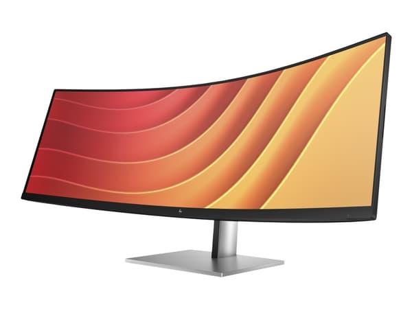 HP E45c G5 - E-Series - LED-skärm - böjd - 44.5" - 5120 x 1440 Dual Quad HD @ 165 Hz - VA - 400 cd/m² - 3000:1 - 3 ms - HDMI, DisplayPort, USB-C - hö