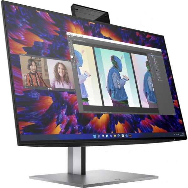 HP Z24m G3 23,8" QHD mødeskærm Sølv