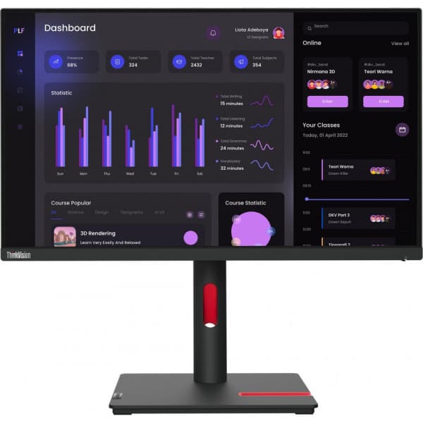Lenovo ThinkVision T24i-30 23,8" Full HD-skärm