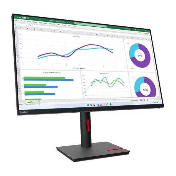 Lenovo ThinkVision T32h30 31,5" WQHDskærm