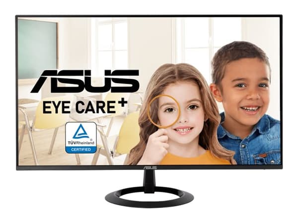 ASUS VZ27EHF - LED-skärm - 27" (27" visbar) - 1920 x 1080 Full HD (1080p) @ 100 Hz - IPS - 250 cd/m² - 1300:1 - 1 ms - HDMI Svart