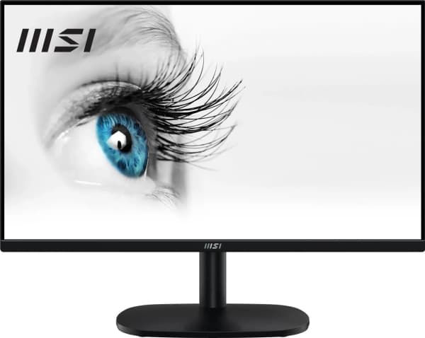 MSI PRO MP245VDE - LED-skärm - 23.8" - 1920 x 1080 Full HD (1080p) @ 100 Hz - VA - 300 cd/m² - 4000:1 - 1 ms - HDMI, VGA - svart