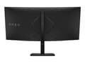 Pikkukuva 3 / 5: OMEN by HP OMEN by 34 inch WQHD 165Hz Curved Gaming Monitor - OMEN 34c, 86.4 cm (34"), 3440 x 1440 pixels, Wide Quad HD, LCD, 1 ms, Black