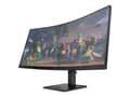 Pikkukuva 1 / 5: OMEN by HP OMEN by 34 inch WQHD 165Hz Curved Gaming Monitor - OMEN 34c, 86.4 cm (34"), 3440 x 1440 pixels, Wide Quad HD, LCD, 1 ms, Black