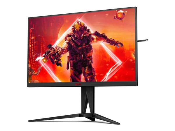 AOC AGON 5 AG275QZN/EU, 68,6 cm (27"), 2560 x 1440 pikseliä, Quad HD, 0,5 ms, Musta, Punainen