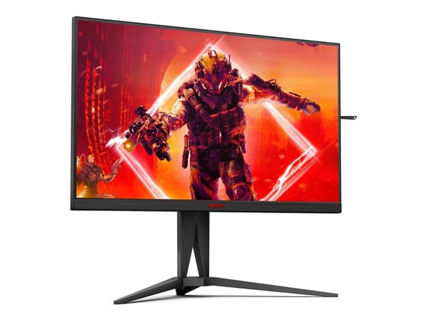AOC AGON 5 AG275QZN/EU, 68,6 cm (27"), 2560 x 1440 pikseliä, Quad HD, 0,5 ms, Musta, Punainen