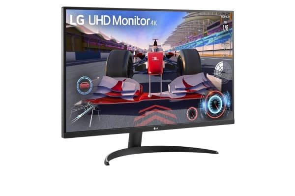 LG 32UR500-B - LED-skärm - 32" (31.5" visbar) - 3840 x 2160 4K @ 60 Hz - VA - 250 cd/m² - 3000:1 - HDR10 - 4 ms - 2xHDMI, DisplayPort - högtalare - s