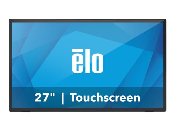 ELO 2770L 27 TUUMAN LAAJA LCD MNTR FHD PCAP 10-TOUCH USB CNTR MUSTA