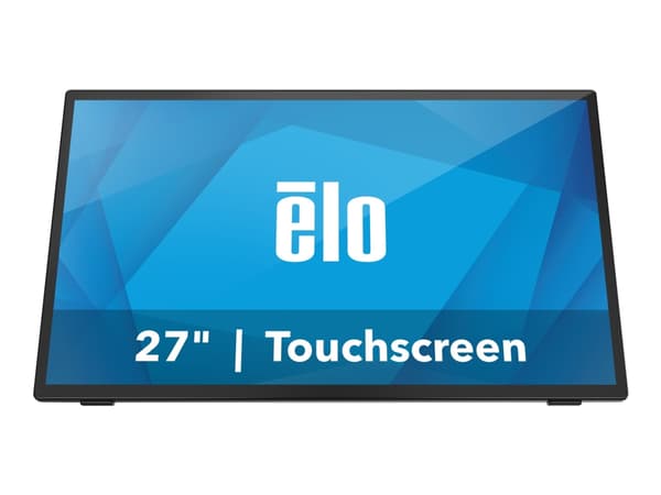ELO 2770L 27 TUUMAN LAAJA LCD MNTR FHD PCAP 10-TOUCH USB CNTR MUSTA