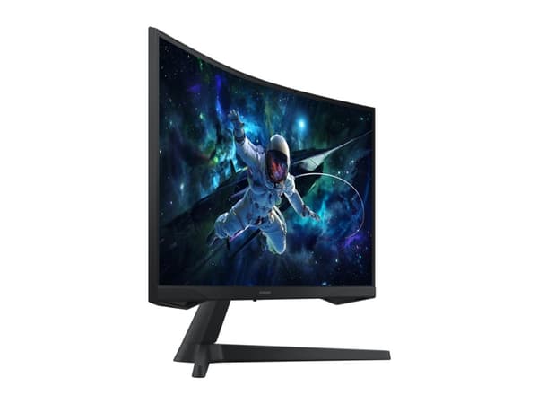 Samsung Odyssey G5 S27CG552EU - G55C Series - LED-skärm - spel - böjd - 27" - 2560 x 1440 QHD @ 165 Hz - VA - 300 cd/m² - 2500:1 - HDR10 - 1 ms - HDM