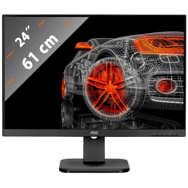 Aoc Övervaka X24p1 24´´ 60hz Svart One Size / EU Plug Svart