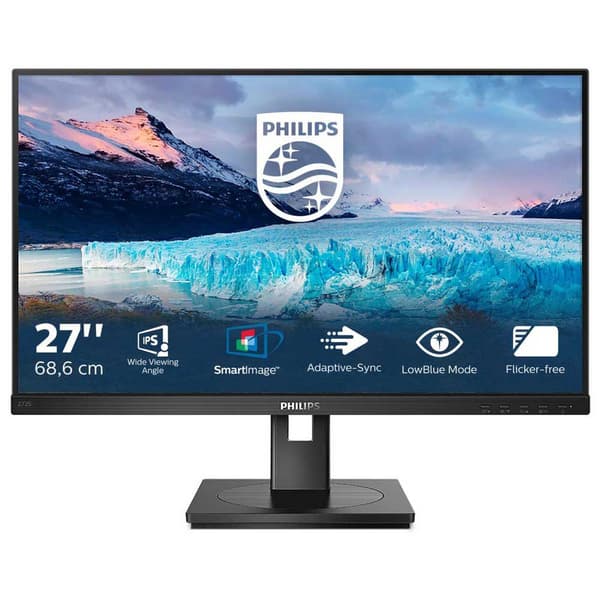 Philips Monitori 272s1ae/00 27´´ Fhd Wled 75hz Musta One Size / EU Plug