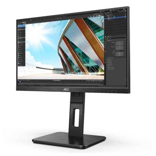 Aoc Monitor Q24p2q 23.8´´ Wqhd Ips Led 75hz Svart One Size / EU Plug