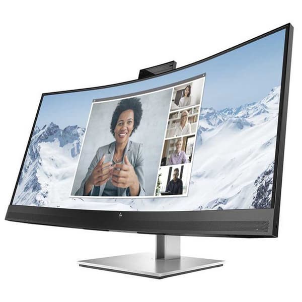 Hp Buet Skærm 40z26aa 34´´ Qhd Va Led 75hz Søvfarvet One Size / EU Plug Sort