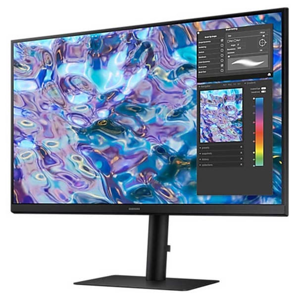 Samsung Monitor Serie 6 S27b610equ 27´´ Qhd Ips Led 75hz Sininen One Size / EU Plug musta