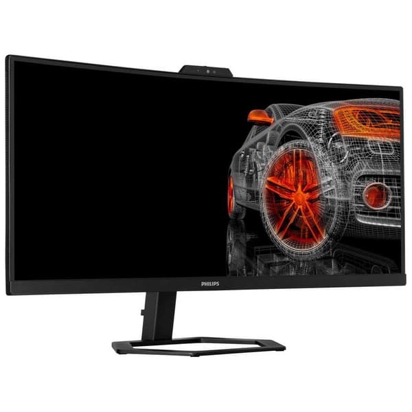 Philips Böjd Monitor 34e1c5600he/00 34´´ Uwqhd Va Led 100hz Silver One Size / EU Plug Svart