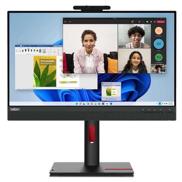Lenovo Taktil Monitor Thinkcentre Tio 12nbgat1eu 24´´ Full Hd Ips Led Durchsichtig One Size / EU Plug
