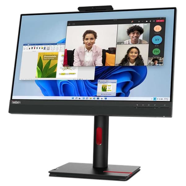 Lenovo Taktil Monitor Thinkcentre Tio 12nbgat1eu 24´´ Full Hd Ips Led Durchsichtig One Size / EU Plug Svart