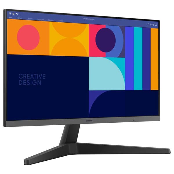 Samsung Övervaka Ls24c330gauxen 24´´ 4k Ips Led 100hz Durchsichtig Svart