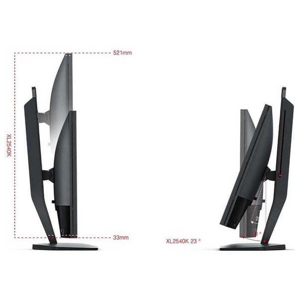 Benq Gaming Monitor Zowie Xl2540k 24.5´´ Fhd Lcd 240hz Sort One Size / EU Plug