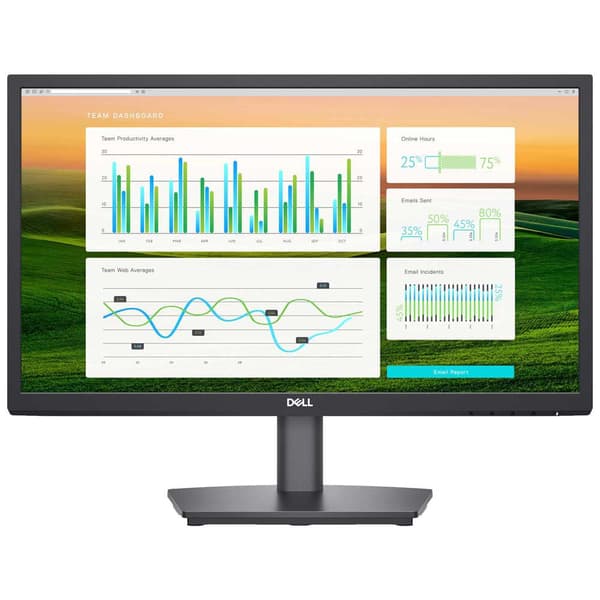 Dell Overvåge E2222hs 22´´ Fhd Va Led 60hz Sort One Size / EU Plug Svart