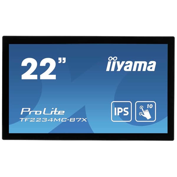 Iiyama Rör Tf2234mc 21.5´´ Fhd Ips Led 60 Hz Övervaka Svart One Size / EU Plug