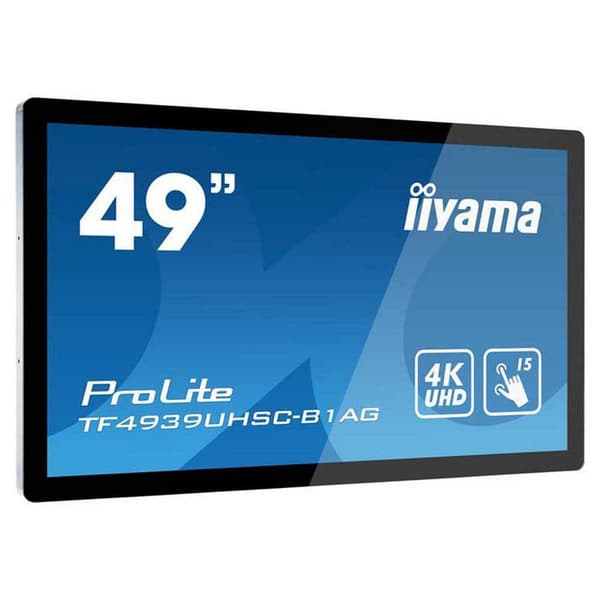 Iiyama Taktil Monitor Prolite Tf4939uhsc-b1ag 49´´ 4k Ips Led Svart One Size / EU Plug