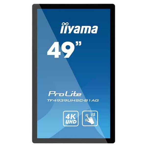 Iiyama Taktil Monitor Prolite Tf4939uhsc-b1ag 49´´ 4k Ips Led Svart One Size / EU Plug