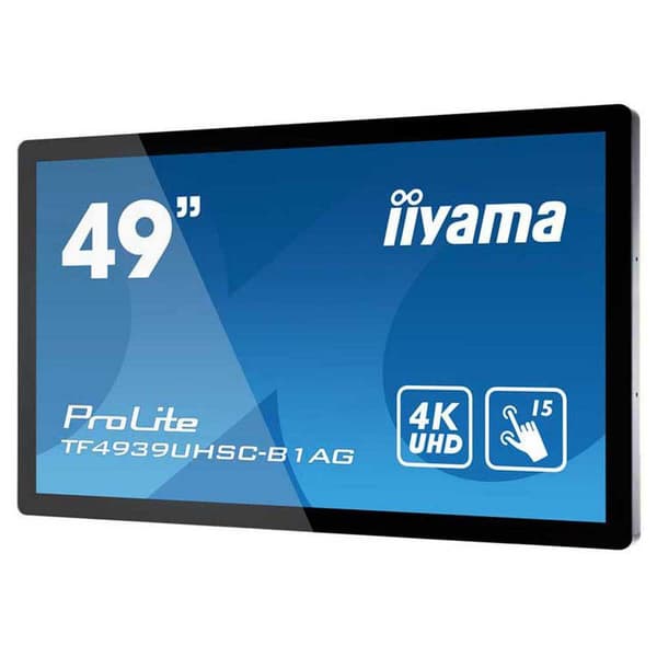 Iiyama Taktil Monitor Prolite Tf4939uhsc-b1ag 49´´ 4k Ips Led Svart One Size / EU Plug Svart