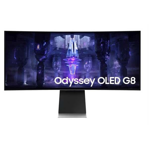 Samsung Kaareva Pelinäyttö Odyssey G6 Ls32bg650euxen 34´´ Wqhd Oled Led 240hz Sininen One Size / EU Plug