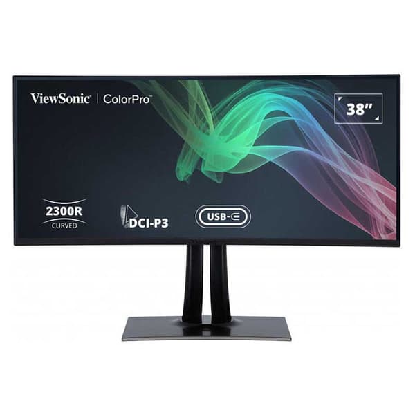 Viewsonic Böjd Monitor Vs16980 38´´ Wqhd+ Ips Led 60hz Blå Svart