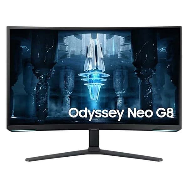Samsung Kaareva Pelinäyttö Odyssey Neo G8 S32bg850np 32´´ 4k Va Led 240hz Sininen Valkoinen
