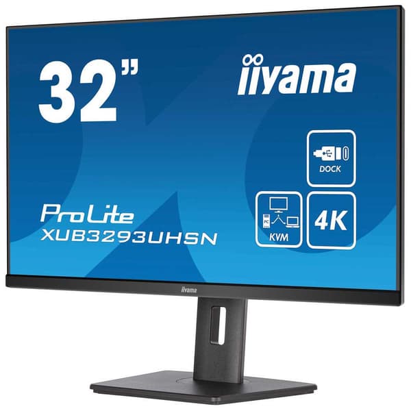 Iiyama Övervaka Xub3293uhsn-b5 32´´ 4k Ips Led Blå