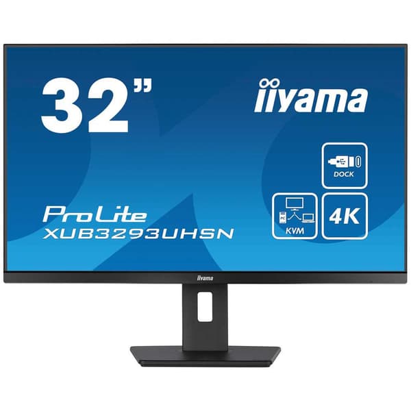 Iiyama Övervaka Xub3293uhsn-b5 32´´ 4k Ips Led Blå