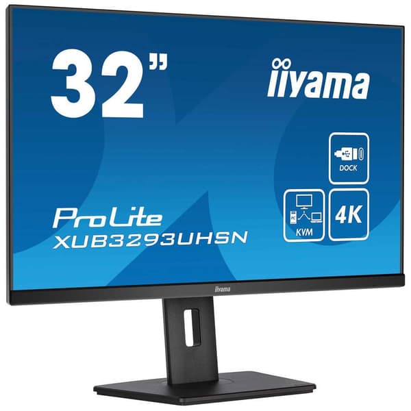 Iiyama Övervaka Xub3293uhsn-b5 32´´ 4k Ips Led Blå Svart